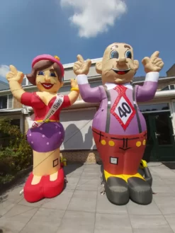 Abraham en Sarah Feestend