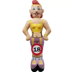 Sportieve vrouw 18 jaar