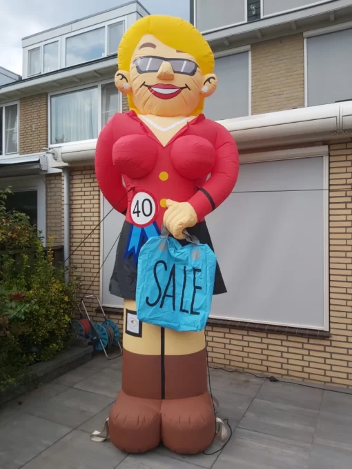 Sarah Shoppend 40 jaar