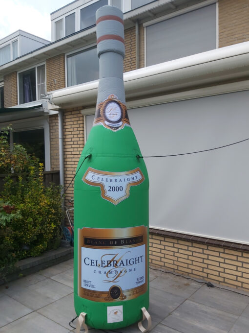 Champagnefles 3 meter - Afbeelding 3