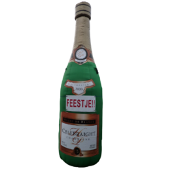 Champagnefles 3 meter